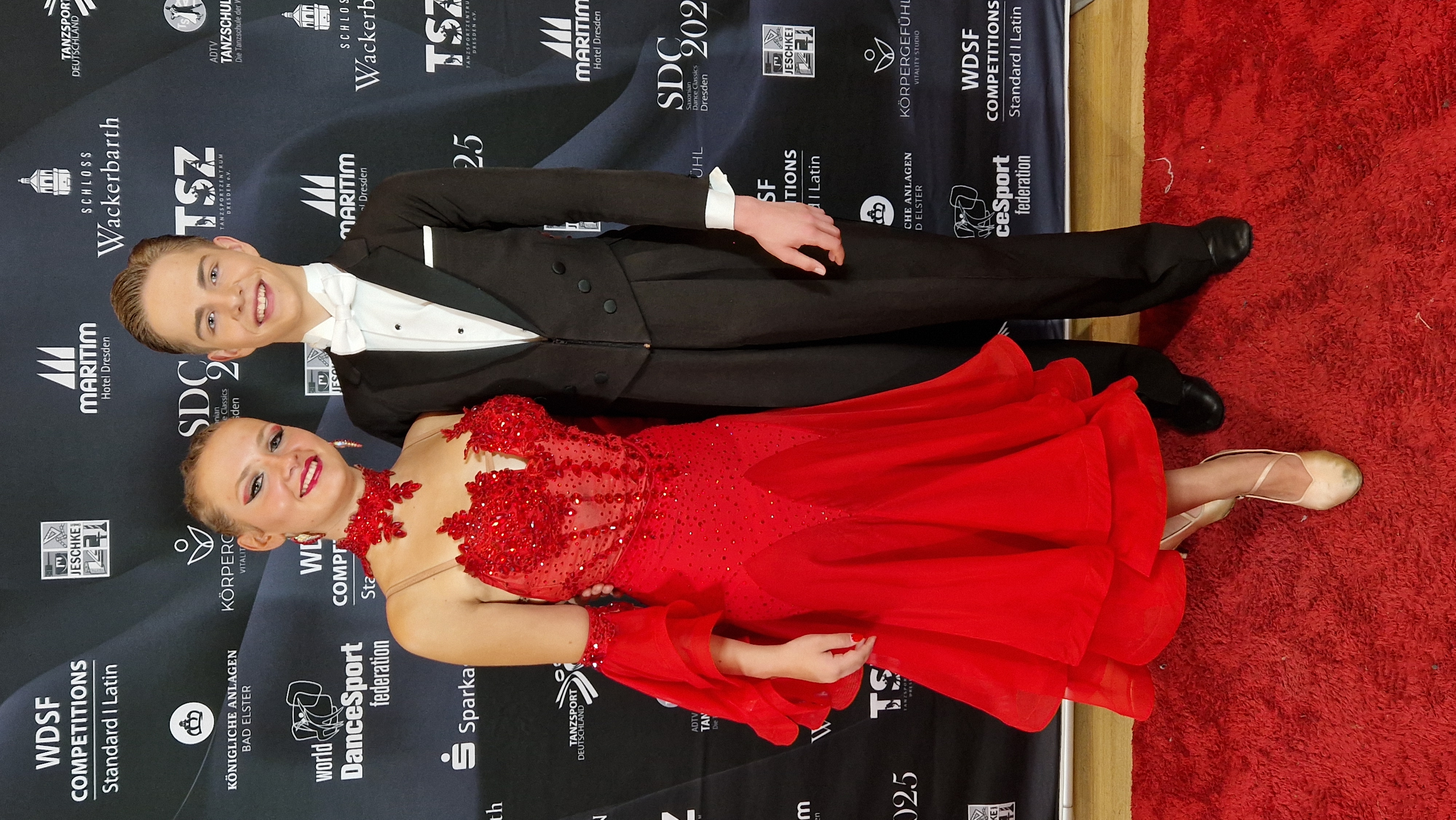 Annika und Darren – WDSF Turnier Dresden